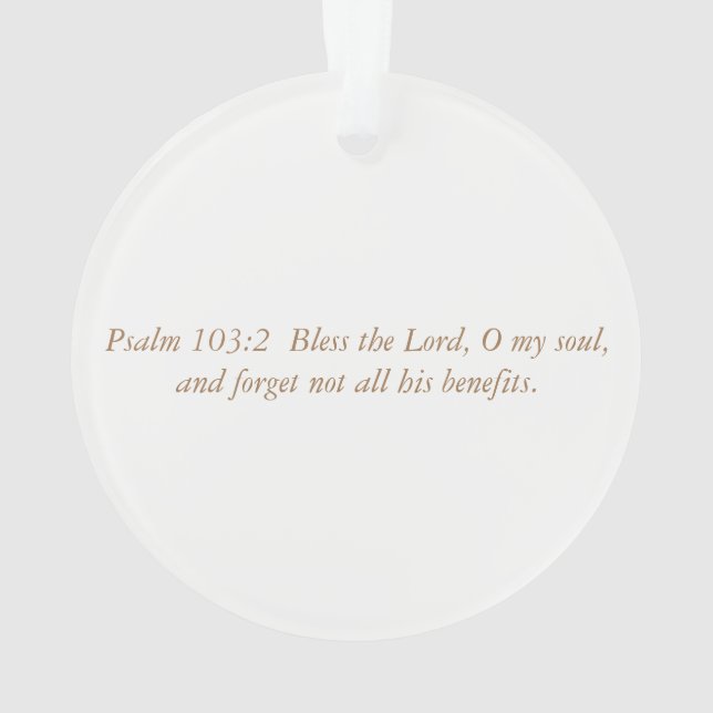 Grapes Ornament (Back)