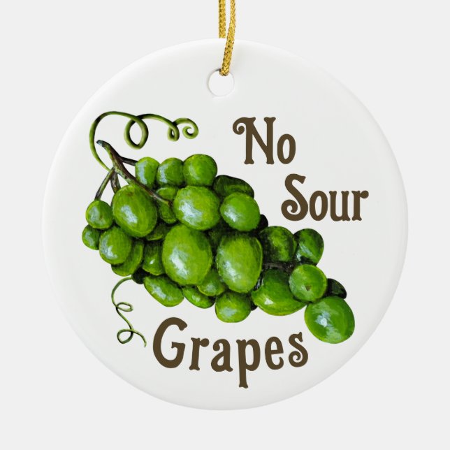 Grapes Ornament (Front)