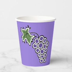 Grapes Paper Cups