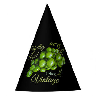 Grapes Paper Party Hat