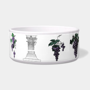 Grapes Pet Bowl