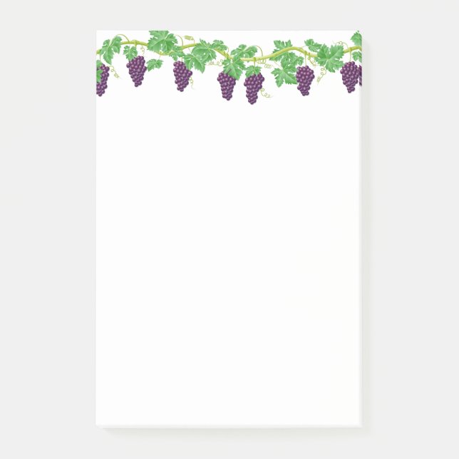 Grapes Post-it-Notes Post-it Notes (Front)