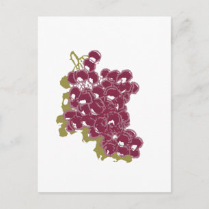 Grapes Postcard