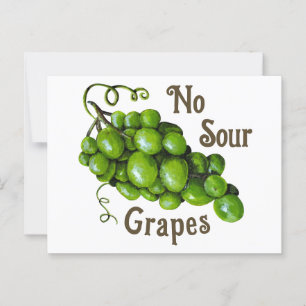 Grapes Postcard
