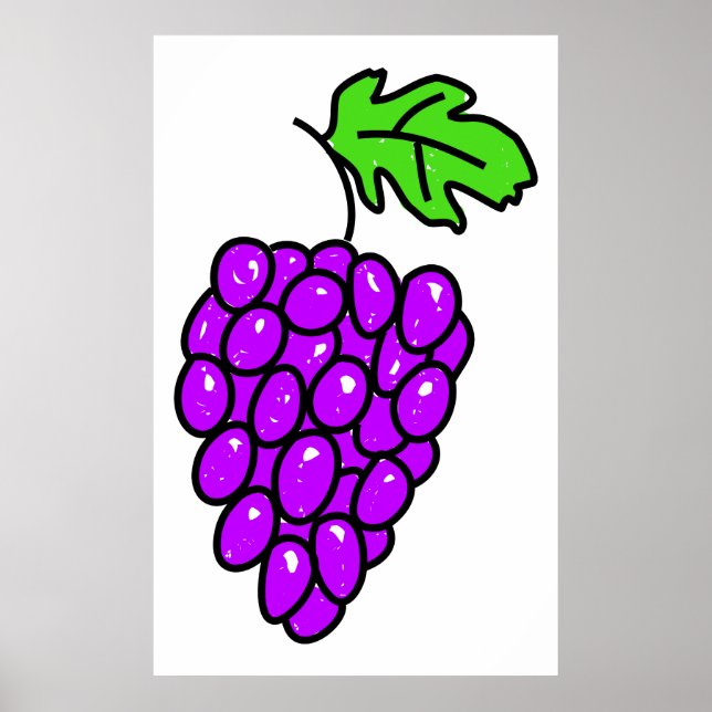 Grapes Poster (Front)