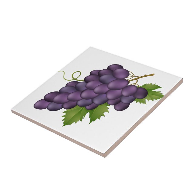 Grapes Print Tile (Side)