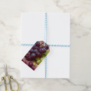 Grapes Red And Green Gift Tags