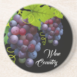 Grapes Sandstone Coaster
