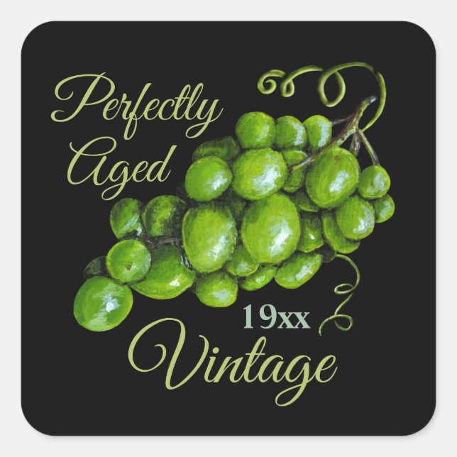 Grapes Sticker (Front)