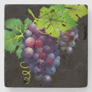 Grapes Stone Coaster
