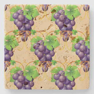 Grapes Stone Coaster