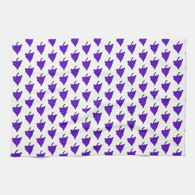Grapes Tea Towel (Horizontal)