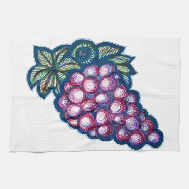 Grapes                                             tea towel (Horizontal)