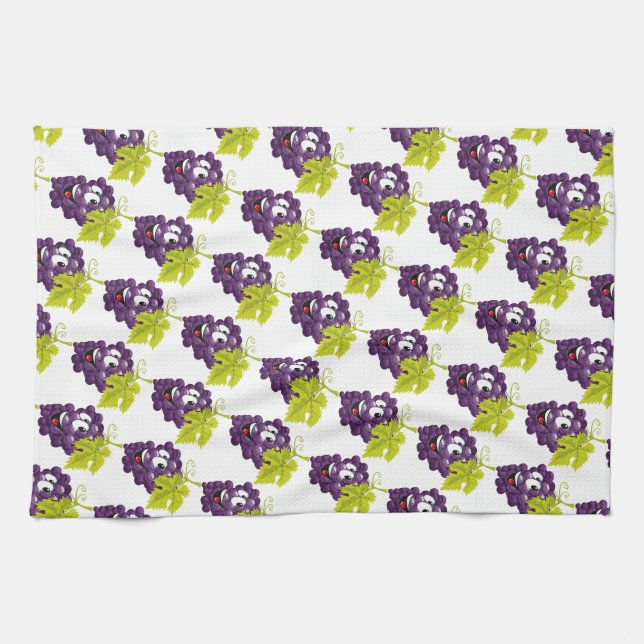 Grapes Tea Towel (Horizontal)