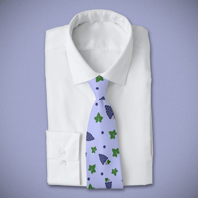 Grapes Tie (Grapes Neck Tie)