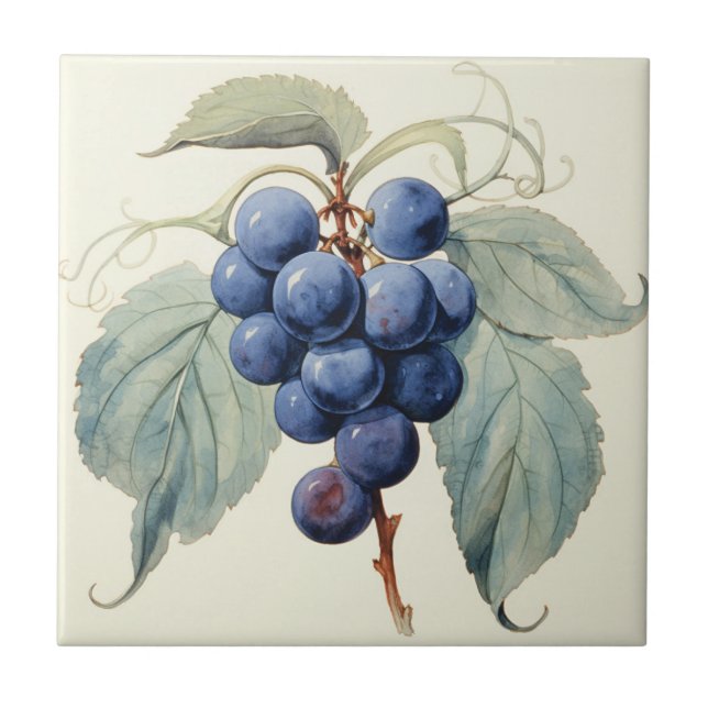 Grapes Tile (Front)
