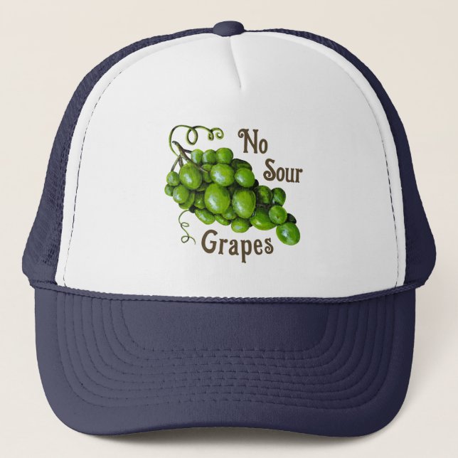 Grapes Trucker Hat (Front)