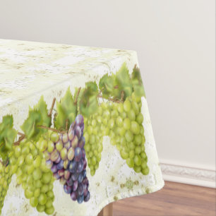 Grapes Vineyard Fruit Tablecloth