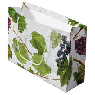 Grapes Vineyard Mediterranean Greek Island  Large Gift Bag