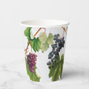 Grapes Vineyard Mediterranean Greek Island Paper Cups