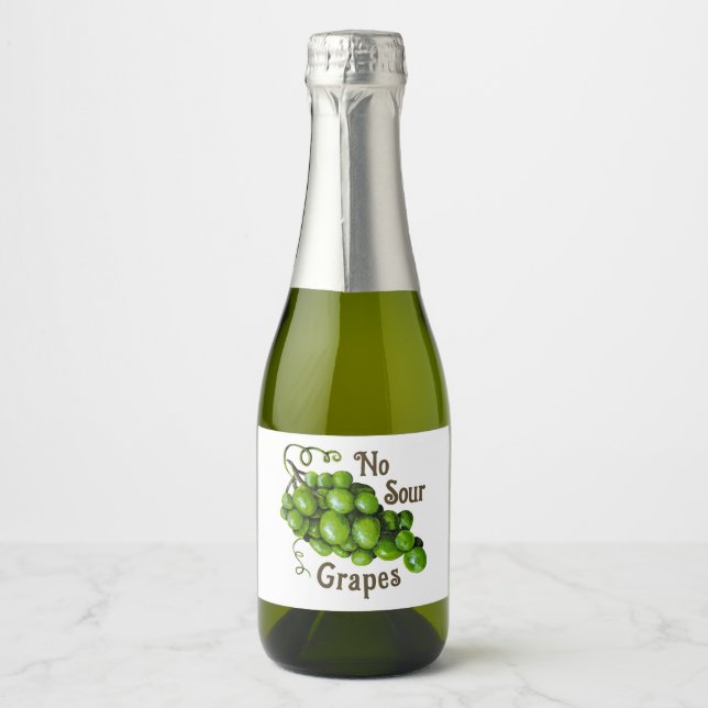 Grapes Wine / Drink Label (Front)