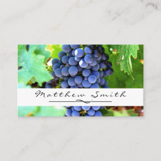 Grapes Winery Business Card