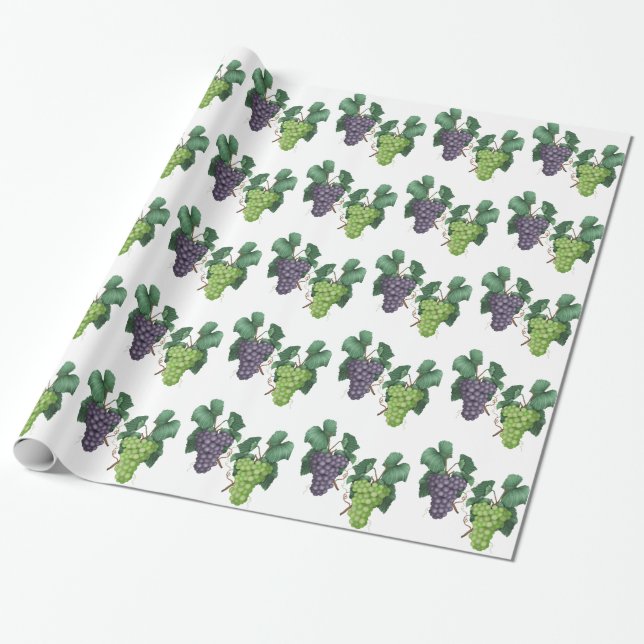 Grapes Wrapping Paper (Unrolled)