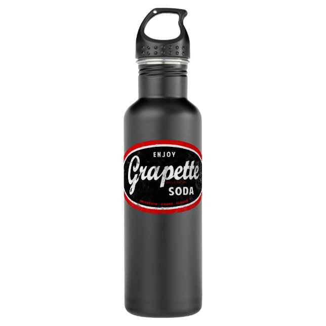 Grapette Soda Essential T Shirt 710 Ml Water Bottle (Front)