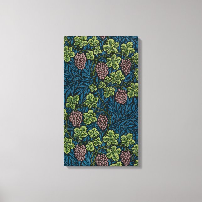 Grapevine (by William Morris) Canvas Print (Front)