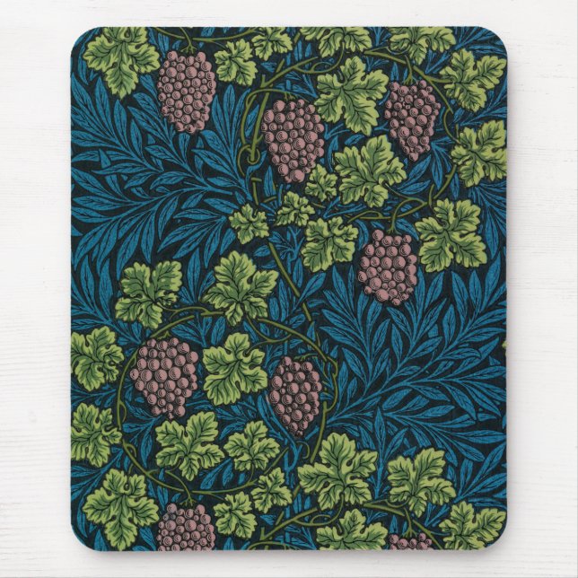 Grapevine (by William Morris) Mouse Mat (Front)