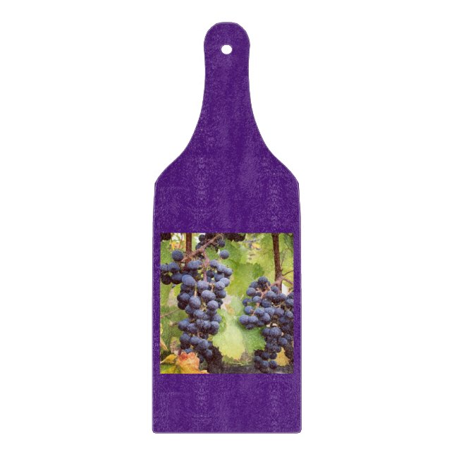 Grapevine Glass Cutting Board (Front)