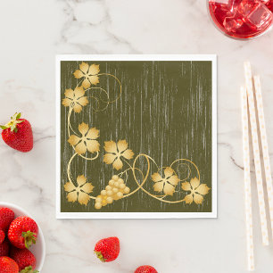 Grapevine Paper Napkins