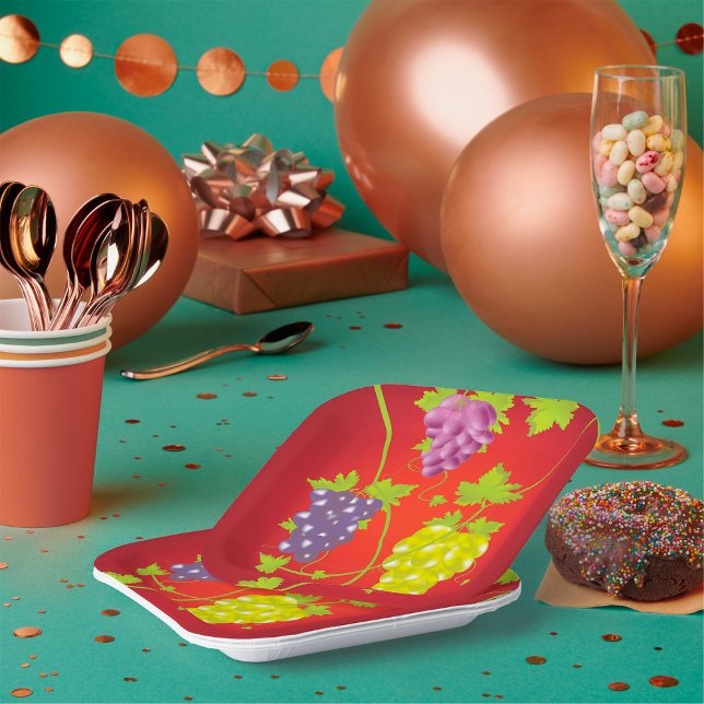 Grapevine Paper Plate (Creator Uploaded)