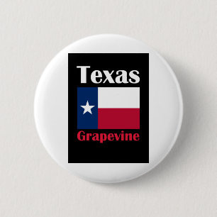 Grapevine TX 6 Cm Round Badge