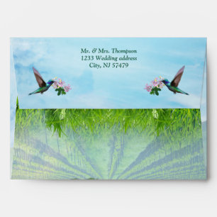 Grapevines, Honeysuckles & Hummingbirds Envelope
