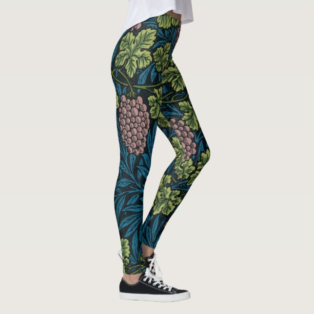  Grapevines with clusters of pink grapes  Leggings (Right)