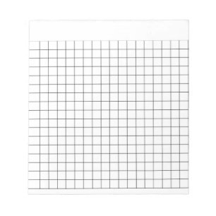 Graph Column Chart Notepad