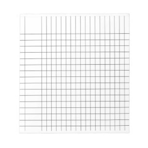 Graph Column Lined Chart Notepad