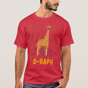 GRaph Funny Giraffe Art Lovely Animal Men Women Ki T-Shirt