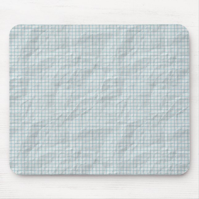 Graph Paper Mouse Mat (Front)