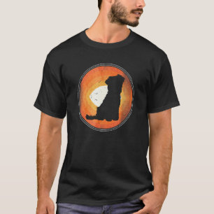 Graphic 365 Dog Breed Yorkshire Terrier Retro Styl T-Shirt
