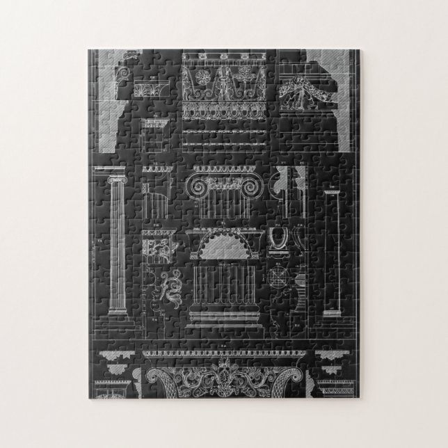 Graphic Architecture IV Jigsaw Puzzle (Vertical)