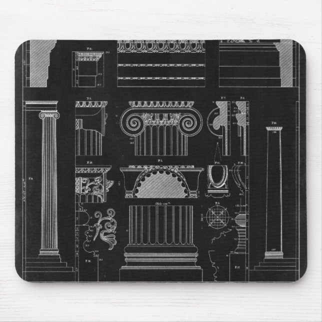 Graphic Architecture IV Mouse Mat (Front)