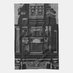 Graphic Architecture IV Tea Towel