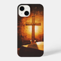 Graphic Art Bible Cross Candle light Christian