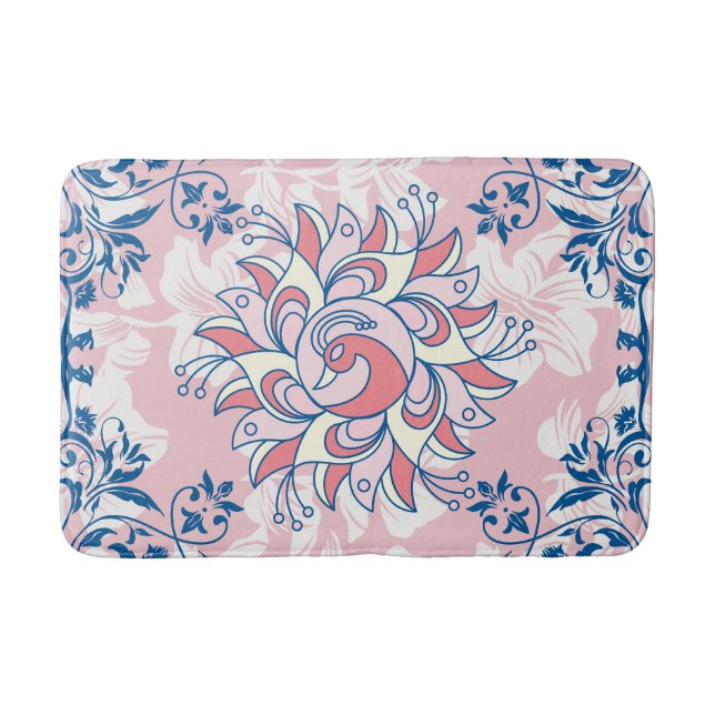 Graphic Art, Bright Life Bath Mat (Front)