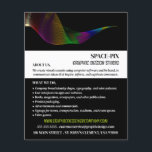 Graphic Art Design, Graphic Designer Advertising Flyer<br><div class="desc">Graphic Art Design,  Graphic Designer Advertising Flyers By The Business Card Store.</div>