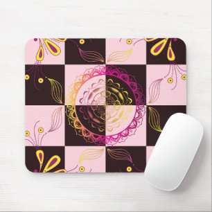 Graphic Art, Mystic Checkerboard Mouse Mat