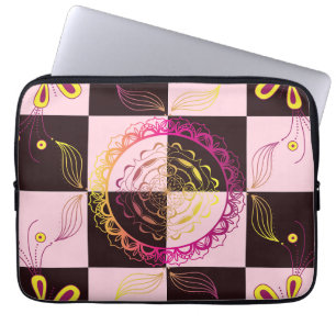 Graphic Art, Mystic Chequerboard Laptop Sleeve