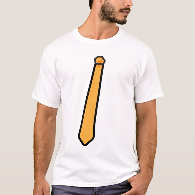 Graphic art Tie T-Shirt (Front)